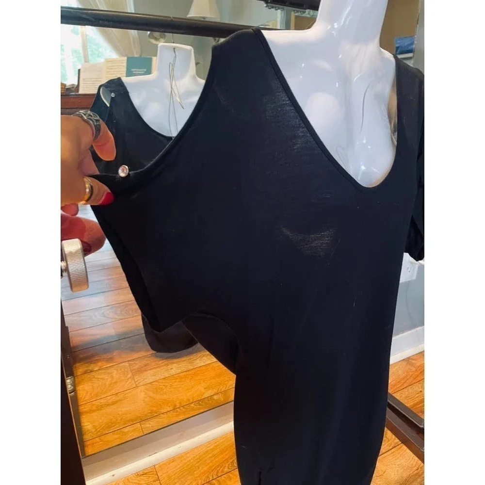 COLD shoulder tshirt dress - Picture 2 of 4